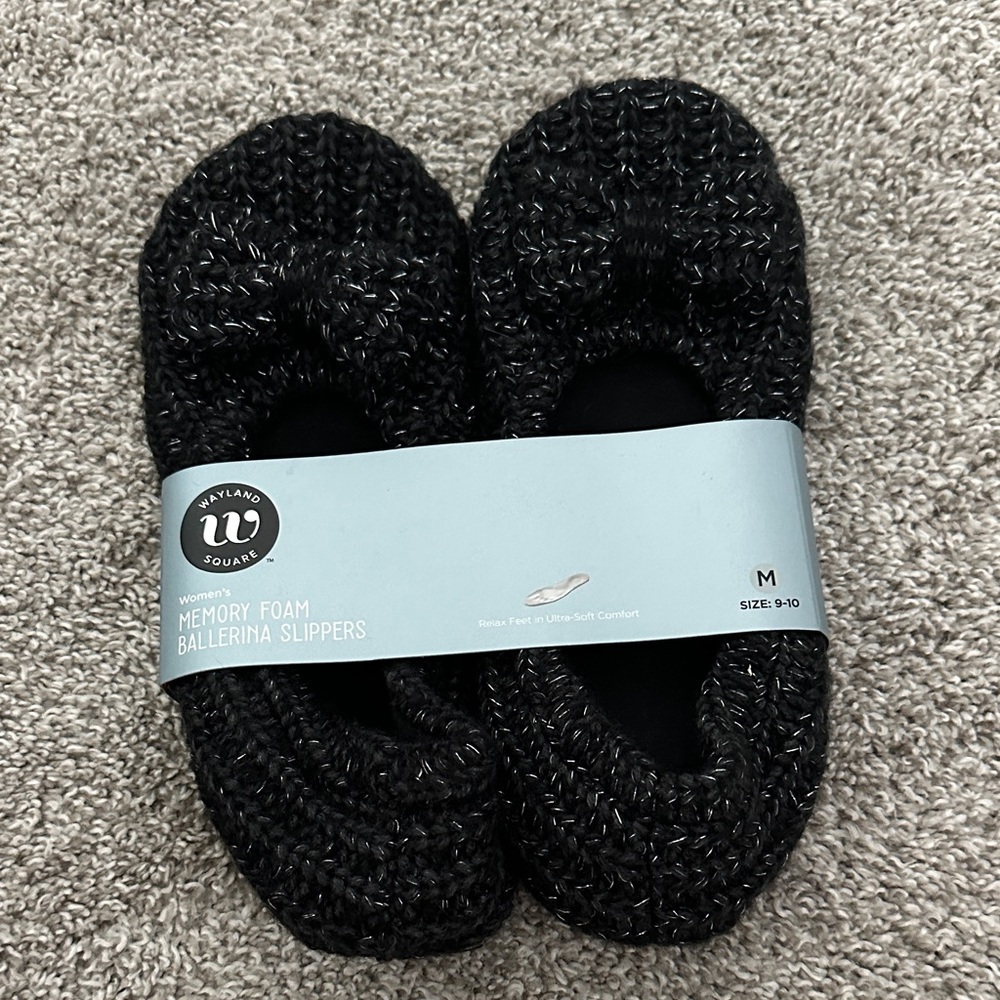 Wayland Square Memory Foam Ballerina Slippers